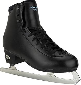 RiedellTopaz Adult Ice Skates - Competitive Figure Ice Skates with Stainless Steel Capri Blade
