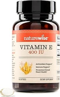 NatureWise Vitamin E 400 IU Softgels (180mg DL-Alpha)