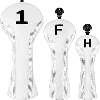 Craftsman Golf Classic Durable Golf Club Head Cover Headcover for Driver Woods Hybrids and Blade Mallet Putter Cover for Scotty Cameron Odyssey Callaway Taylormade Ping Etc.