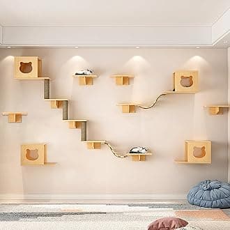 Cat Wall Shelves with 6 set