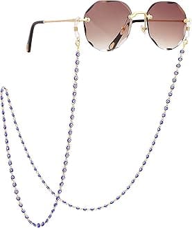 18K Gold Plated Eyeglass Chain Sunglasses Strap Holder Reading Glasses Retainer