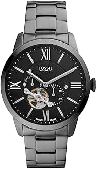 Men's Watch, Townsman Automatic Stainless Steel and Leather Watch for Men
