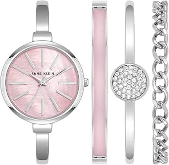 Women's Bangle Watch and Bracelet Set