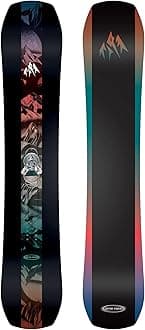 JONES - Men's Mountain Twin, Snowboards Directional Freeride, Ideal for Freeride, Freestyle and Backcountry pow