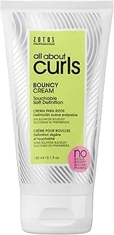 Bouncy Cream | For Curly Hair Styling | Moisturize, Define & Enhance Texture | Reduce Frizz & Boost Shine | Soft Definition | Vegan & Cruelty Free | Sulfate & Paraben Free