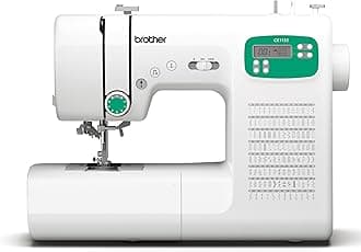 Brother CE1155 Silai Machine, Computerized Sewing Machine, 110 Built-in Stitches, LCD Display, 7 Included Feet