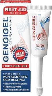 Gengigel Forte Oral Gel 8 ml – Advanced Hyaluronic Acid for Mouth Ulcers & Gum Lesions