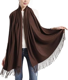 Pashmina Scarf and Shawl - Soft Women Pashminas Wrap for Wedding Evening Party dresses