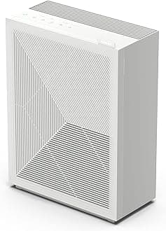 CowayAirmega 240 AP-1821F Air Purifier | ECARF Certified Purifiers with GreenHEPA™ Technology for Pollen Allergies, Dust, Pet Dander | Air Filter for Home & Office up to 144 m² (White)