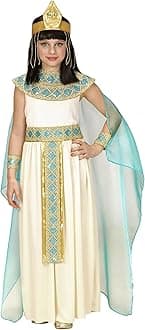 W WIDMANN MILANO Party Fashion - Cleopatra Costume for Girls, Egypt, Egyptians, Ancient Times, Carnival, Theme Parties