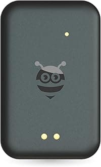 Pebblebee Tag Universal - Rechargeable Mini Item Tracker | Alternative to Air Tag & Android | 8-Month Battery Life | Works with Both Android & iOS Find My App | LED & Sound Alerts