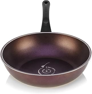 TECHEF - Art Pan 12" Wok/Stir-Fry Pan, Coated 5 times with Teflon Select Non-Stick Coating (PFOA Free) - Made in Korea
