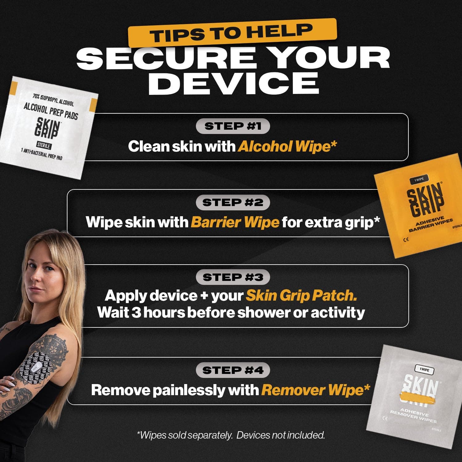 Infusion Set or Freestyle Libre Adhesive Patch