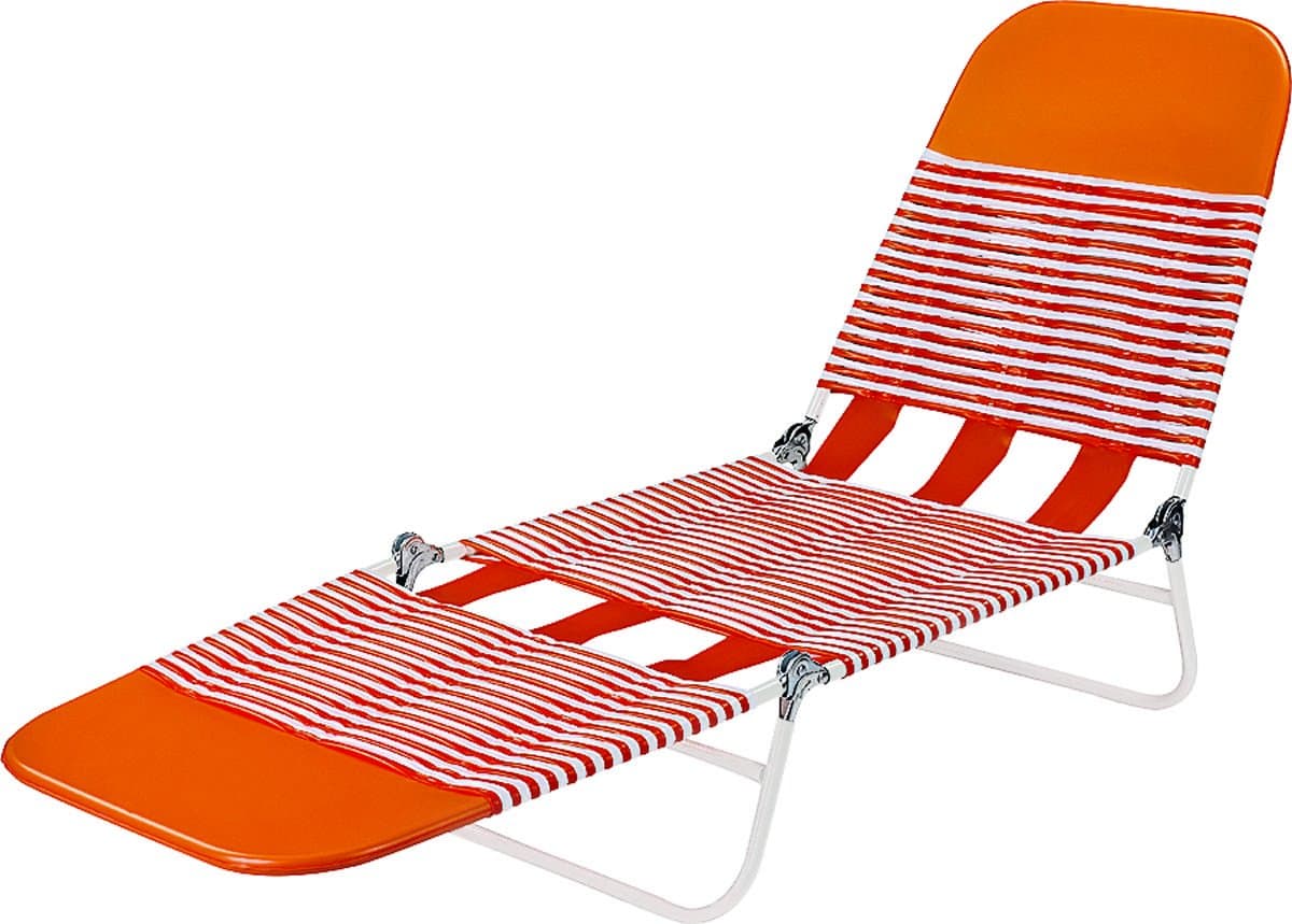 S65002-o PVC Folding Lounge, Orange