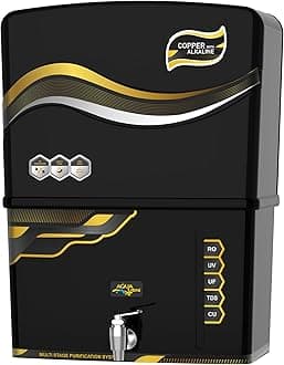 ISI Mark Water Purifier Filter for Home With RO+UV+UV LED, 24 * 7 Tank Sanitization, 9L Tank, Suitable For Borewell, Tanker, Municipal Water