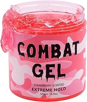 Combat Gel extreme hold hair gel (500 ML, Strawberry)