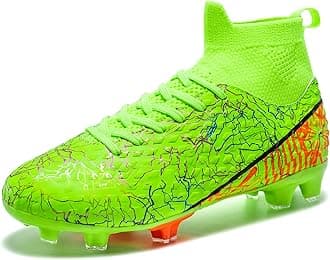 YIDUMMens Soccer Cleats Outdoor Lightweight High-Top Training Boots Ground Athletic Football Boots Soccer Shoes for Men/Women