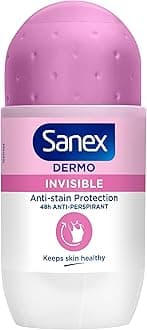 Sanex Dermo Invisible Anti-Perspirant Deodorant Roll-On, 50ml