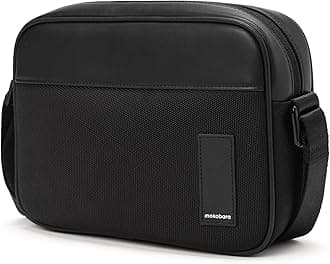 – The Friday Sling |Nylon Crossbody Sling | Multipurpose Travel Bag for Men & Women | Lightweight, Water-Resistant, and Durable Design | Ideal for Commuting, Travel, and Everyday Carry, Black