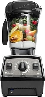 Propel Series 750 Professional-Grade Blender with Four Blending Programs for Smoothies, Soups and More, Self-Cleaning, Stainless-Steel Blades, 64 Oz Container, Black