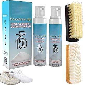 PukmquPukmqu Foamzone 150 Shoe Cleaner, Fz150 Shoe Cleaner, Foam Zone 150 Shoe Cleaner, Fz150 Shoe Cleaner Foam, Shoe Cleaner Kit (2PCS)