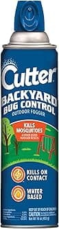 Backyard Bug Control Outdoor Fogger, Kills Mosquitos, Gnats & Flies, Perfect for Backyards, Decks, Patios, 16 Ounce For Insects
