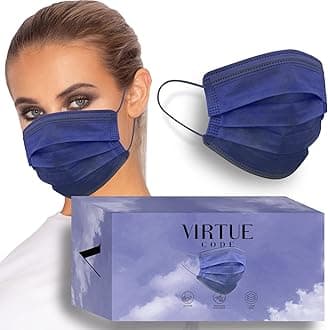 VIRTUE CODE Disposable Mask - Blue