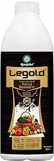 - Gangothri LeGold- 500 ML Humic Acid + Fulvic Acid + Amino Acid + Bio-Potash 98% Organic Liquid Fertilizer, Plant Growth Enhancer, Soil Conditioner, Improves Plant Root System - 100% Water Soluble