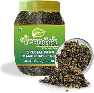Vrunda's Special Maghai & Tulsi (Basil) Pan/Mitha Paan/Paan Masala/Sweet Pan,1200GM