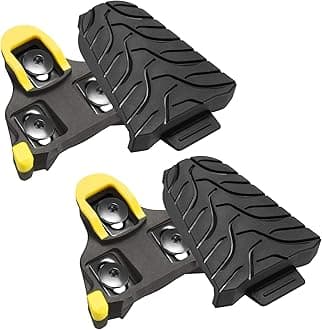 NAACOO SPD-SL Bike Cleats Compatible with Shimano SPD-SL Road Pedals & SH-10 SH-11 SH-12 Cleats, Durable 3-Hole Cycling Shoe Clips Easy Clips & Release