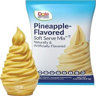 Dole Soft Serve Mix 4.75 Pound, pineapple, 70.4 Ounce