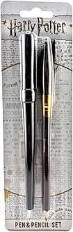 Pyramid International HARRY POTTER - WAND & BROOM (PEN & PENCIL)