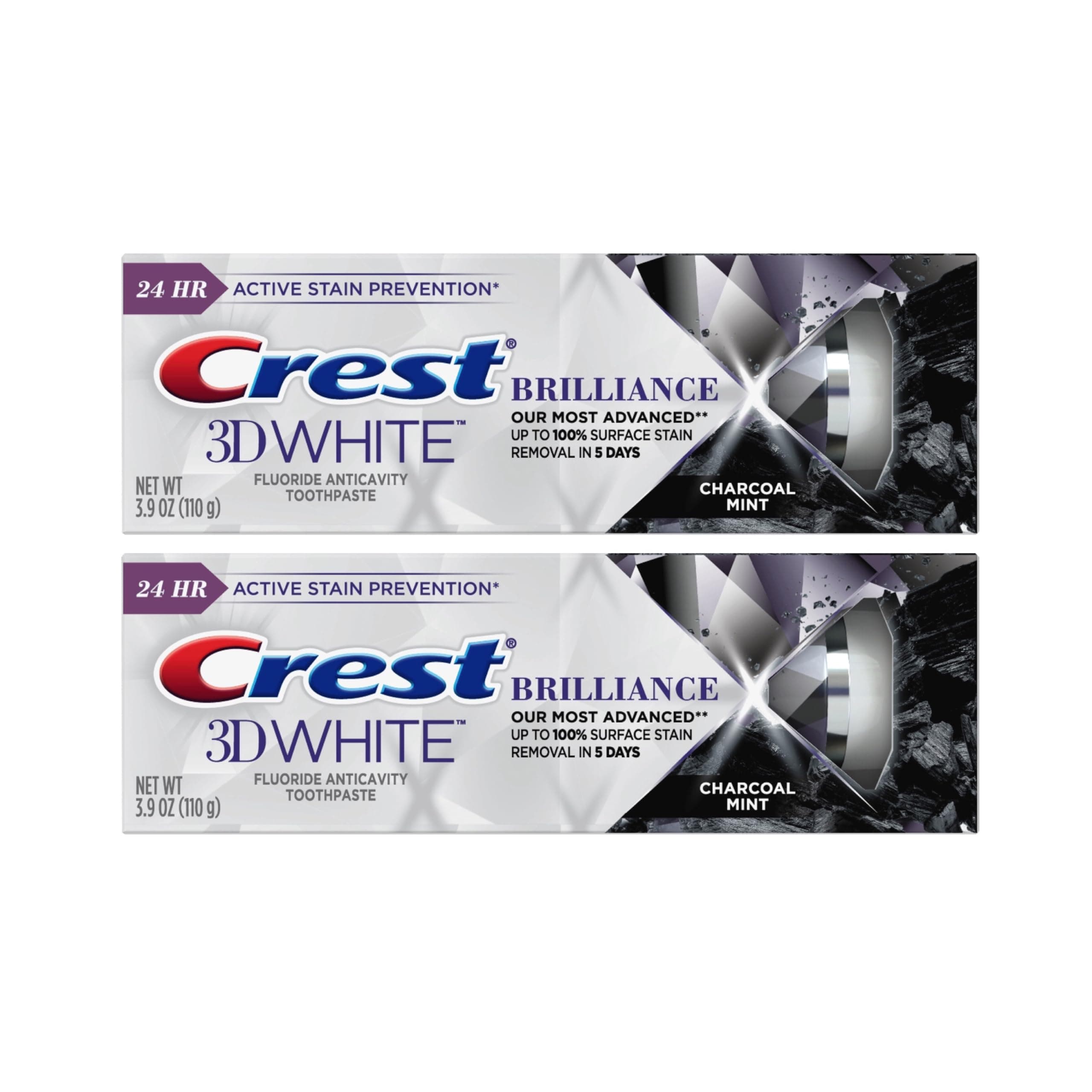 3D White Brilliance Charcoal Toothpaste