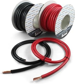 Automotive Hi-Flex 170 Amp 25mm² 4 AWG Battery/Starter/Inverter/Welding PVC Cable Wire (Black, 10 Metre)