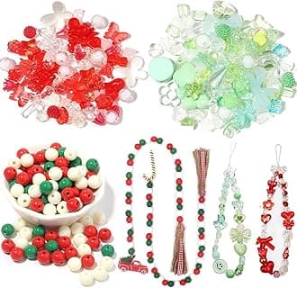 Azonee 90~150 Acrylic Beads for Jewelry Making, Colorful Assorted Beads Cute Kawaii Aesthetic Beads for Bracelets Making Flower Butterfly Beads Bulk Necklaces DIY Mobile Phone Chains, Three Colors