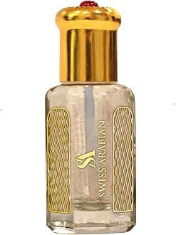 Orient Oud 12mL | Artisanal Hand Crafted Perfume Oil Fragrance for Women and for Men | Traditional Attar Style Cologne | by Perfumer Swiss Arabian Oud | Gift/Party Favor | Body Oil