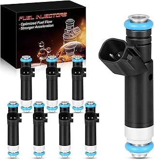 4L3E-B4C FJ867 4.6L For:-Ford Fuel Injectors Fit for 2004 2005 Explorer F150 E150 E150 Club Wagon E250, For:-Mercury Mountaineer 2004-2005, 822-11172, 04861238AB, 1L2E-D4A, (8 Pcs)