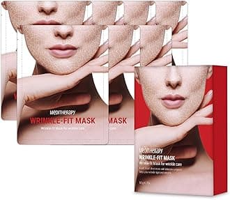 MEDITHERAPY Wrinklt-fit Mask(7EA), Collagen Mask, Lifting Sagging Skin, Hydrating & Firming, Smoothing Fine Lines, Improving Elasticity, Glass Skin, Korean Skincare