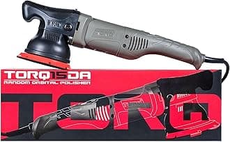 BUF505 - Torq 15DA 15mm Long-Throw Random Orbital Polisher, Safe for Cars, Trucks, SUVs, & More