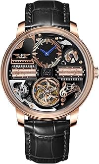 PINDU Music Box Automatic Watches for Men, Automatically 50M Waterproof Mens Unique Music Style, No Sound, No Music