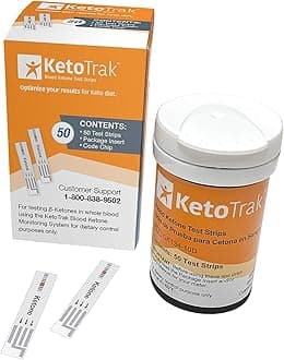 Blood Ketone Test Strips -50 Ketone Strips