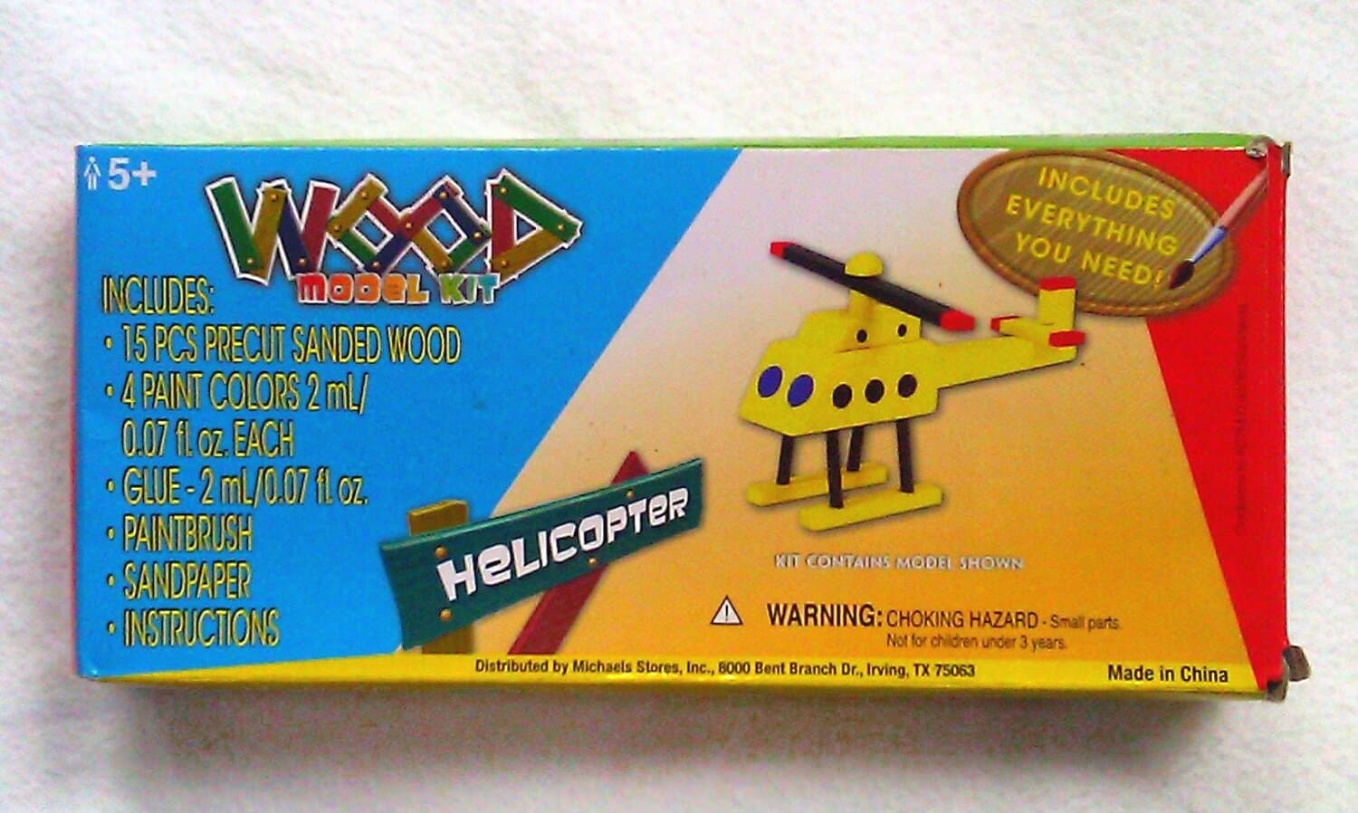 Helicopter - Wood Model Kit