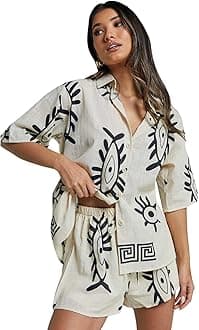 Leriya Fashion Co-ord Set for Women Stylish | Pajama Set For Women & Girl for Beach & Holiday Look | Night Suit For Woman | Lounge Wear For Women's