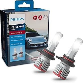 Philips Ultinon Pro9200 LED car headlight bulb (HIR2), +400%, 5.800K, set of 2
