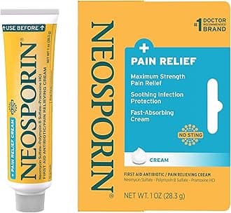 Neosporin Pain Relief Dual Action Cream -1oz