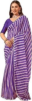 DIVUS Ready to wear Pre draped Prestitched one min readymade Designer Parywear saree with Unstitch Blouse