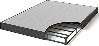Zinus 5 Inch King WonderBox(TM) Smart Box Spring, Quick Assembly Mattress Foundation, Durable Metal Frame, Grey