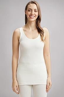 Jockey Women's Super Combed Cotton Rich Thermal Tank Top with StayWarm Technology