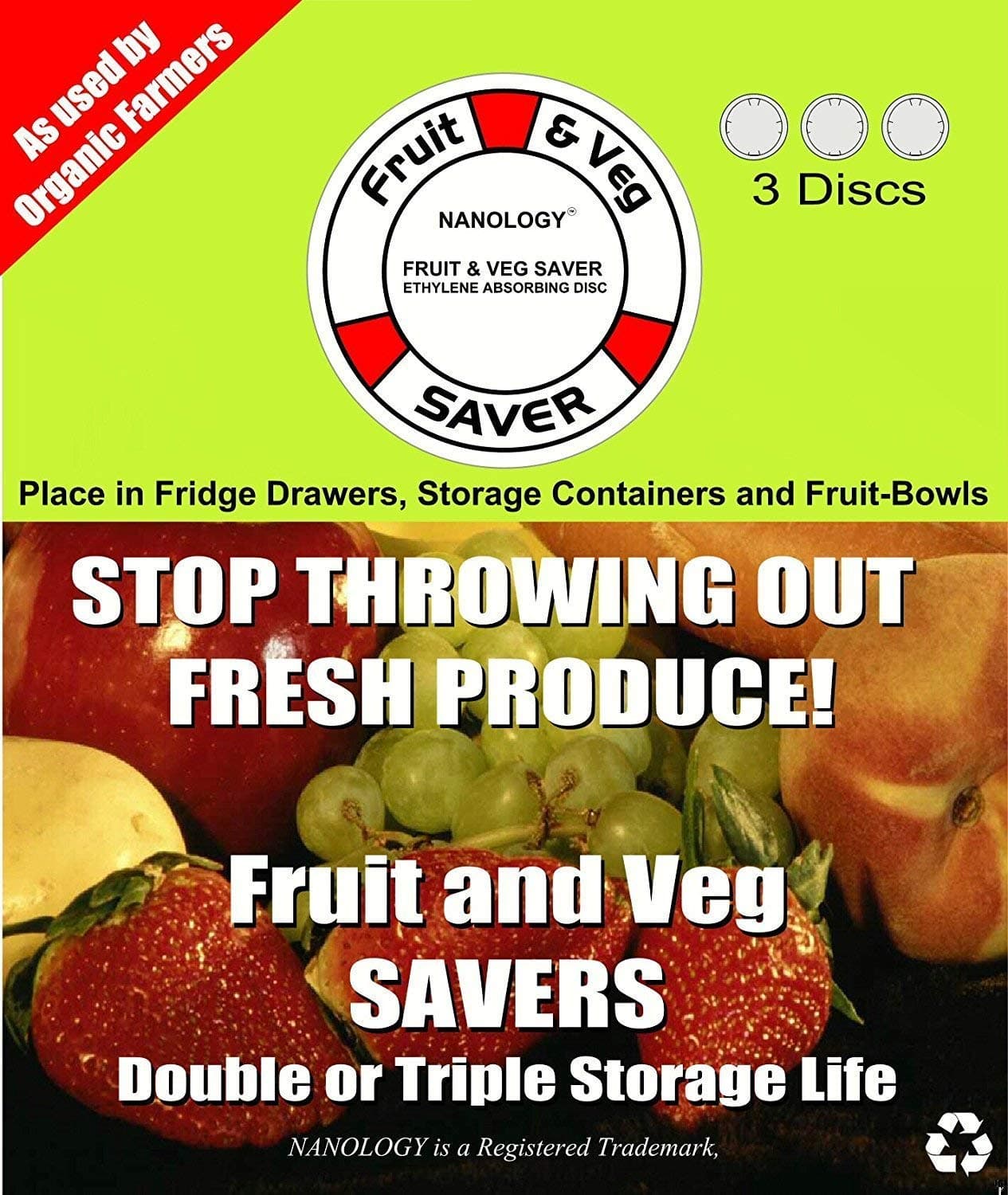 Fruit and Veg Savers - 3 Discs