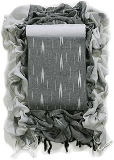 Sun Fashion And LifestyleCotton Ikkat Print Unstitched Dress Material, Kurta Set for Women with Dupatta (Ikkat 2, Free Size)